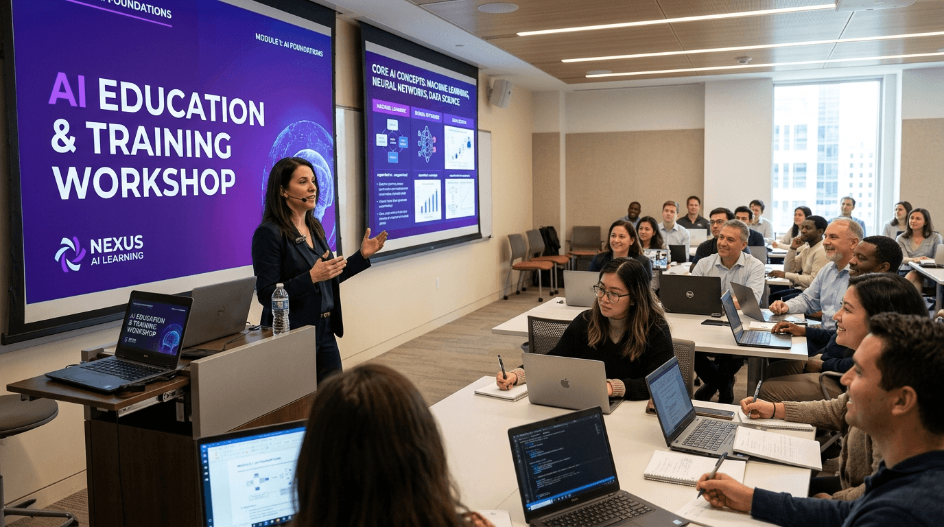 AI training workshop for Montreal small businesses — hands-on AI education program