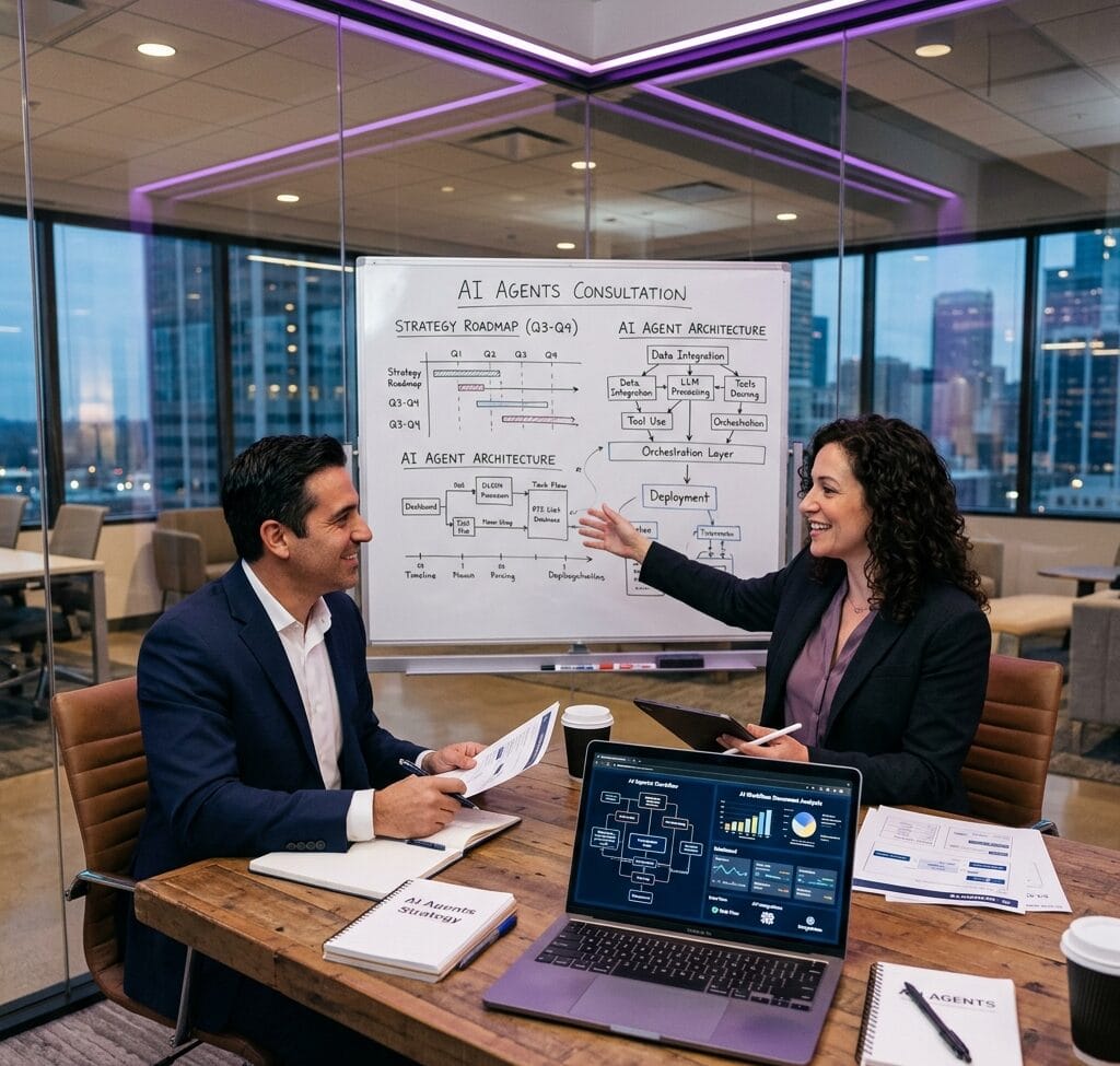 AI agents consultation service — Rushanet Montreal