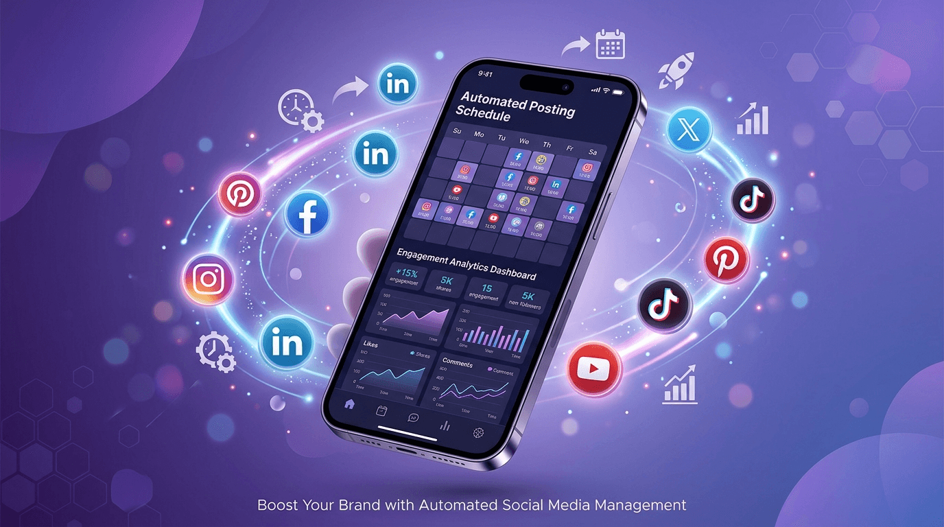 Social Media Automation for Montreal and Longueuil businesses — AI-powered posting and lead generation
