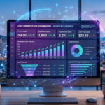AI SEO dashboard showing 3X lead growth for a Montreal business